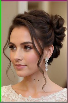 Simplify your morning routine with easy hairstyles that fit your busy lifestyle. Find step-by-step guides to create chic looks in no time at all. #EasyHairstyles #BusyMornings #QuickHairTips #EffortlessLooks #TimeSavingStyles Formal Updos For Medium Length Hair, Updo Hairstyles For Prom, Sleek High Bun, Soft Updo, Prom Hair Updo, Hairdo Wedding, Mother Of The Bride Hair, Hairstyles For Prom, Bridal Hair Updo