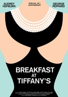 the poster for breakfast at tiffany's