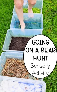 This sensory outdoor activity supports the Reggio Emilia philosophy by encouraging exploration, curiosity, and child-led learning. During the hunt, children use their senses to feel textures, hear natural sounds, and see a variety of natural elements which promote sensory development. This activity improves language skills as caregivers explain and introduce new words, as well as social-emotional growth through peer interaction and shared excitement, both of which are important to the Reggio Emilia approach. According to Bohling-Philippi (as cited in Bullard, 2017, p. 386) as children participate in natural settings, they acquire a sense of season and natural cycles, get a sense of themselves as nurturers, and develop a connection to something timeless and larger than themselves. Nature Sensory Activities Preschool, Camping Sorting Activity, Exploring Nature Activities For Kids, Outdoor Activity Ideas Preschool, Outdoor Ideas For Preschoolers, Nature Walk Activities For Toddlers, Water Play Preschool Activities, Outdoor Play Preschool Activities, Easy Home Activities For Kids