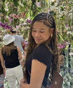 Storm Reid, Protective Hairstyles For Natural Hair, Quick Natural Hair Styles, Braided Cornrow Hairstyles, Braids Hairstyles Pictures, Cute Box Braids Hairstyles, Pelo Afro, Protective Hairstyles Braids