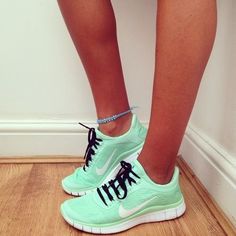 $64.90!LOVE! | See more about mint green, nike shoes and running shoes. | See more about mint green, nike shoes and running shoes. Mode Shoes, Kate Upton, Nike Free Runs, Cute Nikes, Nike Shoes Outlet