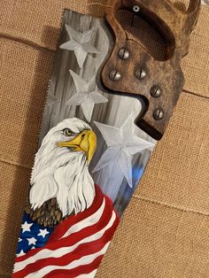 Painted Saws Ideas, Hand Saw Decor, Old Saw Blades Ideas Paintings, Painted Hand Saws, Painted Saw Blades, Patriotic Art Ideas