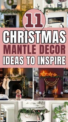 christmas mantle decor ideas to inspire