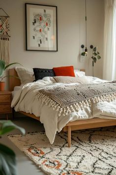 How To Put An Area Rug Under Bed: Bedroom Design Enhancements Bedroom Without Rug, Rug For Under Bed, 8x10 Rug Under King Bed, Under Bed Carpet, Bedroom Rug Placement Bed Against Wall, 5x7 Rug Under Queen Bed, Rug Under Bed Placement, Area Rug Under Bed, Carpet Under Bed