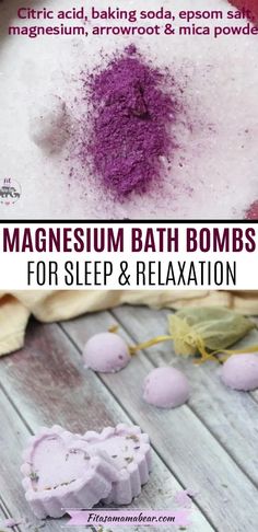 Diy Bath Products To Sell, Diy Bathbombs Recipes, Bath Boms Diy, Bath Boms, Magnesium Powder, Bath Salts Diy, Losing 40 Pounds, Sleep Relaxation, Bath Bomb Recipes