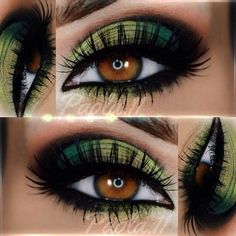 Verde Green Eye, Beautiful Eye Makeup