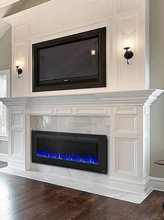 Indoor - Outdoor Electric Fireplace 50, Wall Mount Electric Fire Place, Touchstone, contemporary LED - Contemporary LED Camino Shabby Chic, Fireplace And Tv, Napoleon Fireplace, Recessed Electric Fireplace, Basement Fireplace, Retirement House, Linear Fireplace, Electric Fireplaces, Fireplace Built Ins