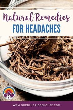 If you are looking for natural remedies for headaches, I invite you to stick around and try some of these powerful methods. Natural Remedies For Headaches, Remedies For Headaches, For Headaches, Natural Headache Remedies, Tension Headache, Migraine, Blue Ridge, Headache, Natural Remedies