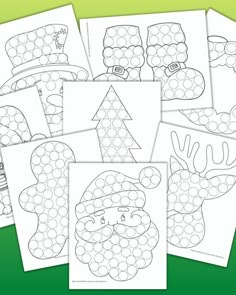 printable christmas coloring pages for kids to color