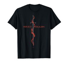 PRICES MAY VARY. Officially Licensed House of the Dragon Apparel for Men and Women; Targaryen T-Shirts; Rhaenyra Targaryen T-Shirts; Daemon Targaryen T-Shirts; 22WBTD00015A-001 Lightweight, Classic fit, Double-needle sleeve and bottom hem Red Flames, Buy House, Daemon Targaryen, Gold Dragon, Rhaenyra Targaryen, Dragon Design, House Of The Dragon, Present Ideas, The Dragon