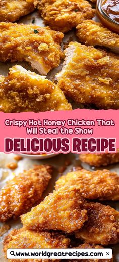 the recipe for crispy hot honey chicken that will steal the show