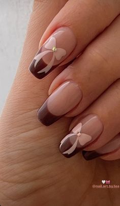 Wine Nails, Hello Nails, Nagel Tips, Girly Acrylic Nails, Classy Acrylic Nails, Soft Nails, Stick On Nails