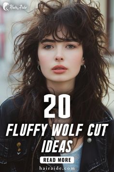 Transform your look with a fluffy wolf cut—where big hair meets bold layers. Fluffy Wolf Cut, Volume Haircut, The Best Haircut, Wavy Layers, Black Brown Hair, Bronde Hair, Black Hair With Highlights, Medium Blonde, Wolf Cut