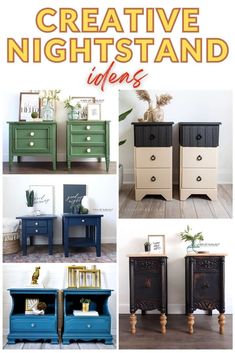 an image of creative night stand ideas