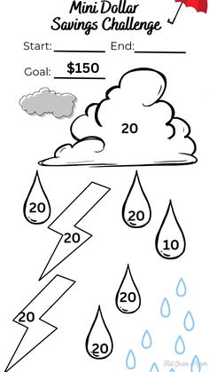 the weather worksheet for kids to learn how to draw and color with markers