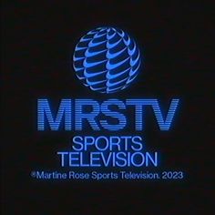 the logo for the sports television program, mrtv sports television's marine rose sports television