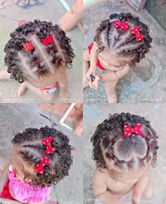 Toddler Church Hairstyles, Curly Hairstyles For Kids Easy, Toddler Short Hairstyles Girl Black, Curly Hairstyles Toddler Girl, Toddler Half Up Half Down Hair, Braids For Babies, Curly Baby Hairstyles, Baby Hairstyles Girl Black, Biracial Toddler Girl Hairstyles