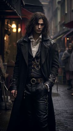 Goth Male, Male Vampire, Male Witch, Vampire Clothes, Goth Guys, Gothic Men, Gothic Looks, Vampire Art, Fantasy Male