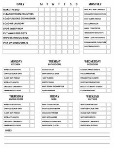 the printable calendar for each month of the week is shown in black and white