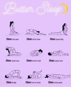 a poster with instructions on how to use the sleep position for women's health