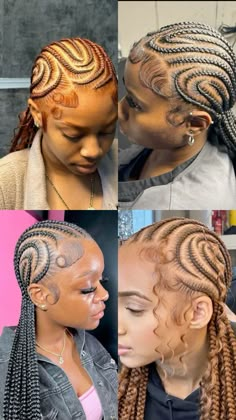 #aliciakeysbraids #aliciakeys #braids #braidsforwomen #summerhairstyle Color 30 Stitch Braids, Pretty Braiding Hairstyles, Brown Alicia Keys Braids, Alicia Keys Braids Large, Snake Stitch Braids, Alicia Keys Braids Fulani, Short Braided Styles For Black Women, 12 Feed In Braids Hairstyles, Alia Keys Braids