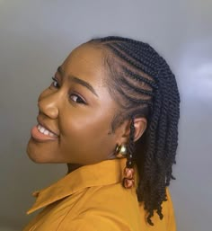 Cornrows Braids For Short Natural Hair, Corn Row Twist Natural Hair, Natural Hair Twist With Cornrows, Cornrow Hairstyles For 4c Hair, Cornrow Twist Hairstyles Natural Hair, 2 Conrows Lines Natural Hair, Cornrows With Twists In The Back Natural Hair, Natural Conrows Hairstyles For Black Women, Twist And Cornrow Hairstyles