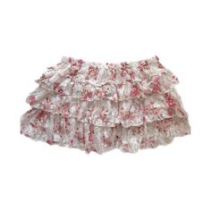 Frilly Skirt, Y2k Skirt, Floral Pattern, Fashion Inspo, Mini Skirts, Skirt, Clothes