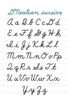 the cursive writing practice sheet for beginners to learn how to use it