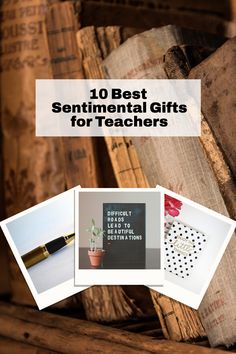 the top ten best sentimental gifts for teachers