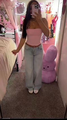 Girly Outfits For Summer, Latina Outfits Casual, Latina Outfits, The Nerve, Latina Fashion, School Fits