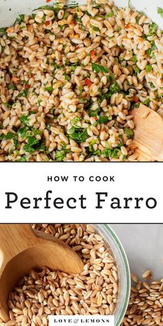 how to cook perfect farro