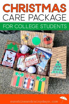 christmas care package for college students