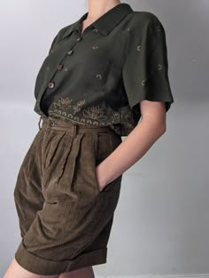 Estilo Indie, Androgynous Fashion, Cute Summer Outfits, Earthy Tones, Outfits Casuales, Dark Academia