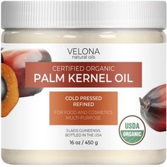 100% PURE & NATURAL USDA Certified Organic PALM KERNEL OIL by Velona FAST AND FREE SHIPPING!!! SPECIAL OFFERS AND DISCOUNTS FOR LOYAL CUSTOMERS PALM KERNEL OIL IS NATURAL, REFINED, PURE SHIPS IN A FOOD-GRADE PLASTIC BOTTLES BPA FREE 24 oz size comes in two bottles 16 oz + 8 oz 48 oz size comes in two bottles 32 oz + 16 oz Our company does not test its products on animals (Cruelty-free) vegan product Ingredient: 100% Palm Kernel Oil Product Overview: Palm Kernel Oil has been refined, bleached, an Carrier Oils For Skin, Red Palm Oil, Refined Coconut Oil, Macadamia Nut Oil, Palm Kernel Oil, Carrier Oil, Baby Formula, Carrier Oils, Face Hair