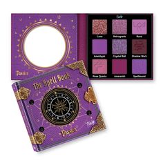 The Spell Book Smooth and Blendable Eyeshadow | Rude Product Wishlist, Eyeshadow Application, Kitty Room, Spiritual Beauty, Butterfly Photography, Makeup Pallets, Makeup Package, Cast A Spell, Eyeliner Makeup