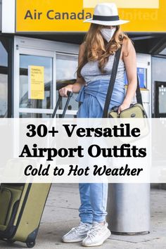 Master the art of dressing for cold to hot travel with these clever airport outfits. Learn layering tricks and versatile piece combinations for any climate change. #ClimateChangeFashion #TravelStyle #VersatileOutfits Outfits For Hot And Cold Weather, Outfits For Airplane Travel Summer, Airplane Outfit To Mexico, Layered Travel Outfit, Layered Airport Outfit, Travel Outfit Hot Weather, Airport Outfit Hot Weather, Cold To Hot Travel Outfit, Airport Outfit Winter To Tropical