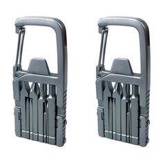 pair of heavy duty hand trucks on white background with clippings for each handle