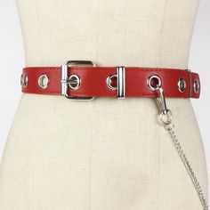 This belt is a must-have in every woman’s wardrobe. Featuring a solid pattern, this trendy belt is super comfortable to wear. This rugged synthetic leather belt has huge, dramatic silver color holes which give it a stylish appearance. Adorned with a buckle feature, this fashionable waist chain is ideal for ladies.SpecificationsItem Type: BeltsBelts Material: Synthetic LeatherBelts Material: MetalBrand Name: GeraldBlackPattern Type: SolidBelt Width: 3cmDepartment Name: AdultStyle: FashionGender: Trendy Adjustable Faux Leather Belt, Trendy Adjustable Belt Buckles For Party, Trendy Party Belt With Removable Buckle, Trendy Party Belt With Removable Feature, Trendy Party Belt, Trendy Belt Buckles With Matching Belt For Party, Trendy Adjustable Belts, Trendy Adjustable Chain Belt, Trendy Adjustable Belt Buckles With Removable Belt