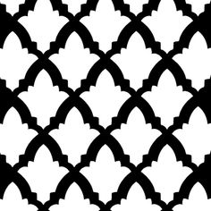 a black and white geometric pattern