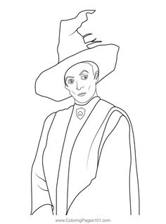 a black and white drawing of a man wearing a hat with a long cloak on his head