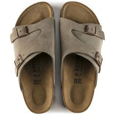 Zürich Suede Leather Taupe | shop online at BIRKENSTOCK Suede Double Strap Slides With Textured Footbed, Suede Slides With Removable Insole And Double Strap, Suede Double Strap Slides With Removable Insole, Suede Slides With Buckle Closure And Round Toe, Brown Suede Slides With Buckle Closure, Comfortable Suede Slides With Leather Footbed, Suede Slides With Leather Footbed, Suede Slides With Leather Footbed And Double Strap, Suede Double Strap Slides With Leather Footbed