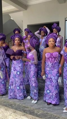 Latest Owambe Styles 2023, Lilac Traditional Dress, Nigerian Wedding Colour Combinations, Purple Lace Dress Styles Nigerian, Lilac Lace Styles, Purple And Lilac Lace Asoebi Styles, Best Lady Dresses Wedding, Lilac Asoebi Lace Styles, Aso Ebi Color Combinations