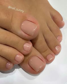 Feet Gel Nails Cute, Sheer Pedicure Toenails, Acrylic Overlay Nails Summer, Natural Color Pedicure, Neutral Pink Pedicure, Natural Toenails Color, Natural Pink Pedicure, Natural Looking Pedicure, Clear Pink Pedicure