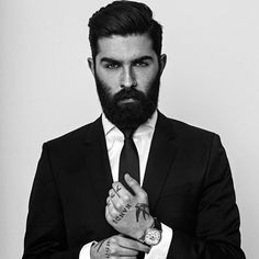 Chris Millington, Chris John Millington, Bad Beards, John Millington, Chris John, Beard Boy, Black Beards, Gents Fashion, Great Beards