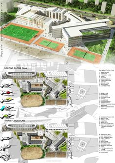 the plans for an airport are shown in this diagram, which shows what it would look like