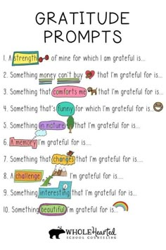 a poster with the words, i'm grateful for you and some other things