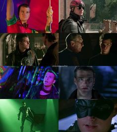 collage of the main characters in green lantern