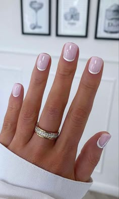 White Nail, Classy Nails, Fancy Nails, Short Acrylic Nails