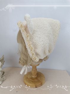 This price is for a hat only. Adjustable Warm Hat With Cat Ears, Cute Brimmed Winter Bonnet, Cute Beige Wide Brim Hat, Warm Cat Ears Hat One Size Fits Most, Warm Cat Ears Hat, One Size Fits Most, Warm Cat Ears Hat One Size, Adjustable Cat Ears Winter Hat, Cute Cat Ears Hat, Winter Bonnet With Ears