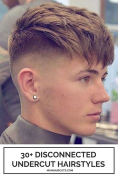 Boys Haircuts Short, Disconnected Haircut, Man Haircuts, Hairstyles Man, Young Men Haircuts, Undercut Hairstyle, Boy Haircuts Long, Mens Haircuts Short Hair